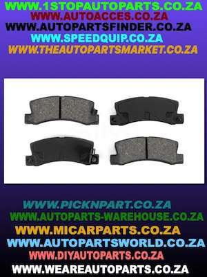 BRAKE PADS REAR SET D3029:TOYOTA COROLLA 160 RXi 4AGE-ENGINE 1997-2002 ...
